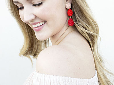 Colorful Statement Earrings | The Stylish Print
