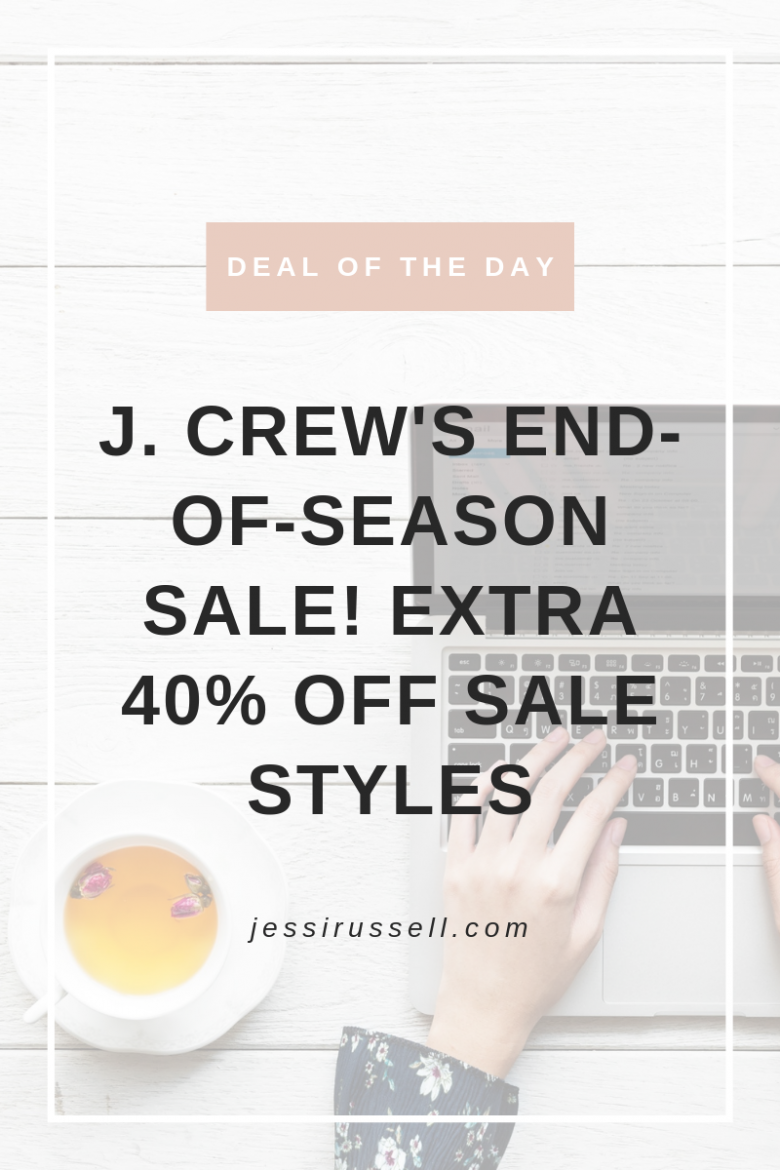 J. Crew Sale - Deal of the Day