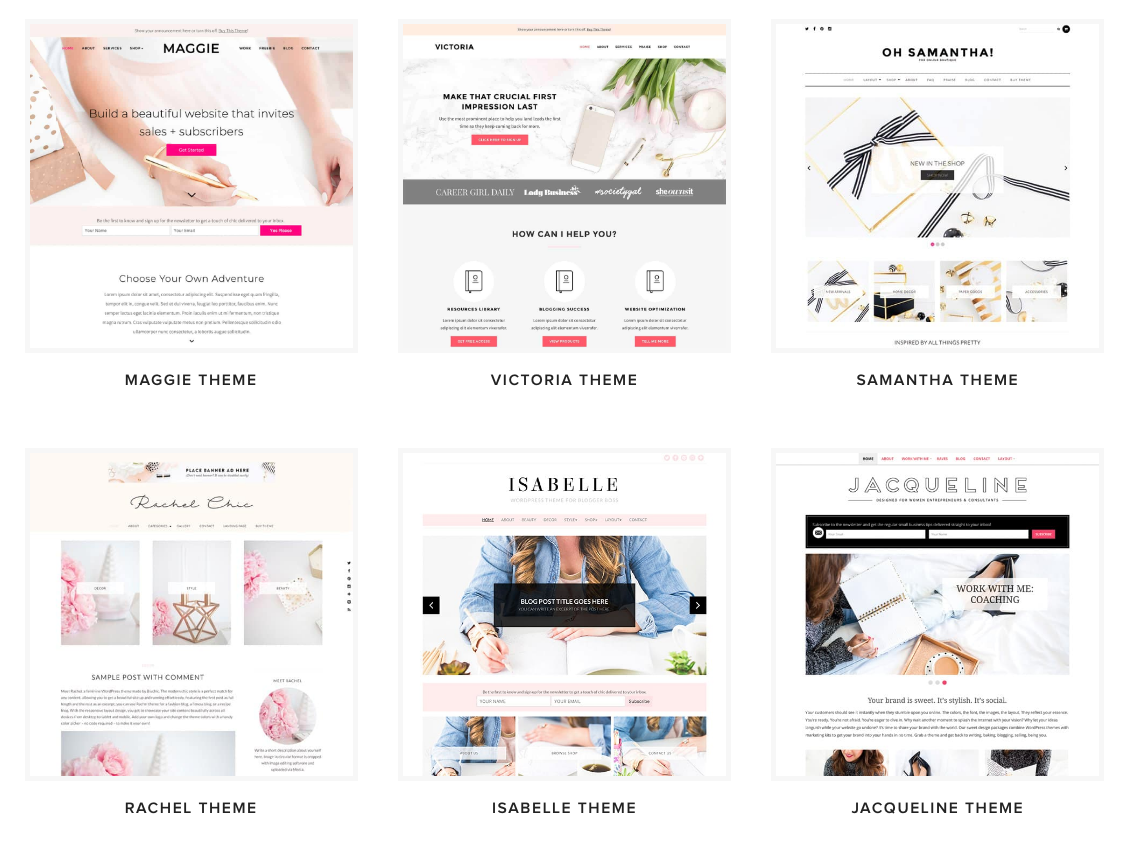 Bluchic WordPress themes