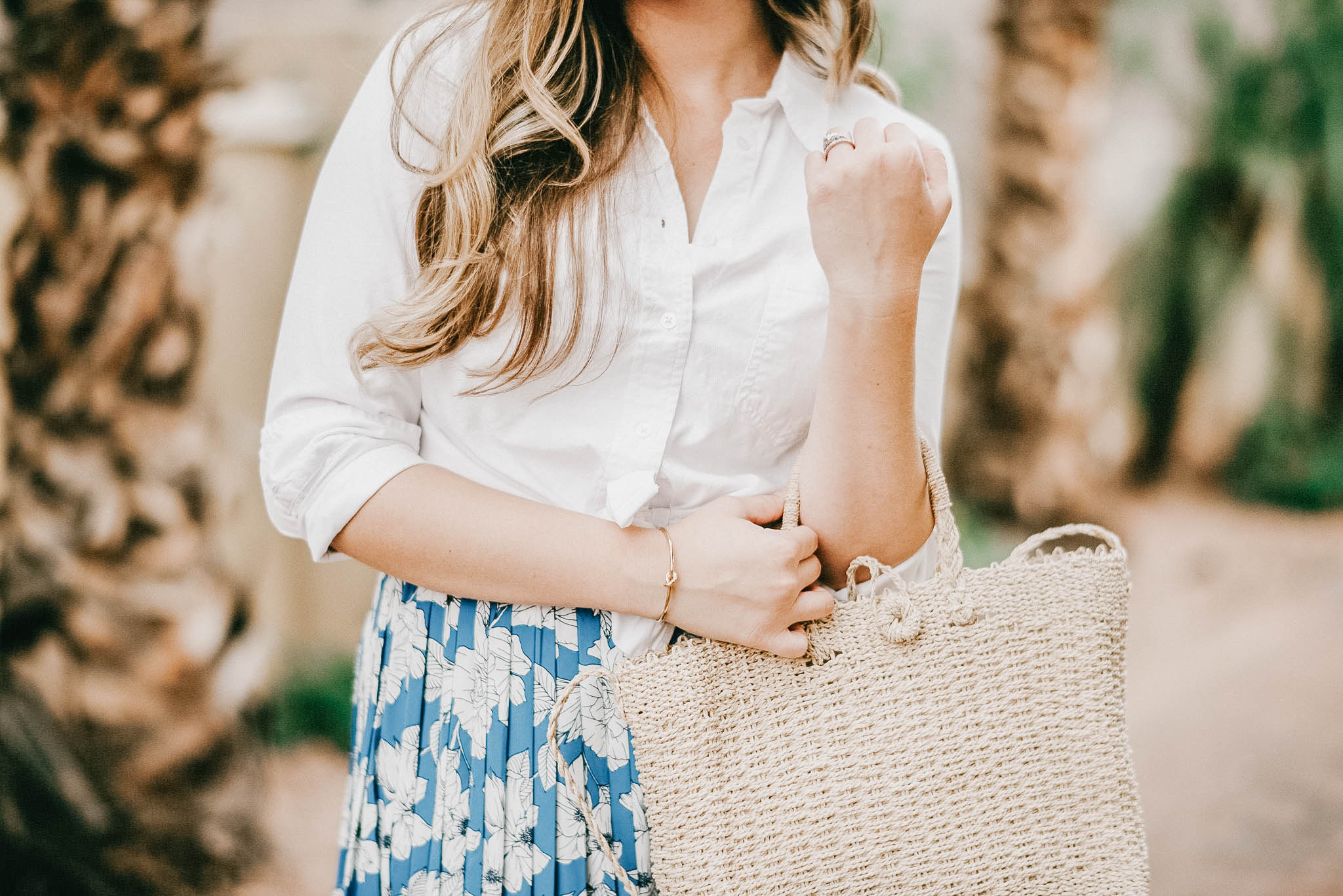 Personal Style Uniform | White Button Up